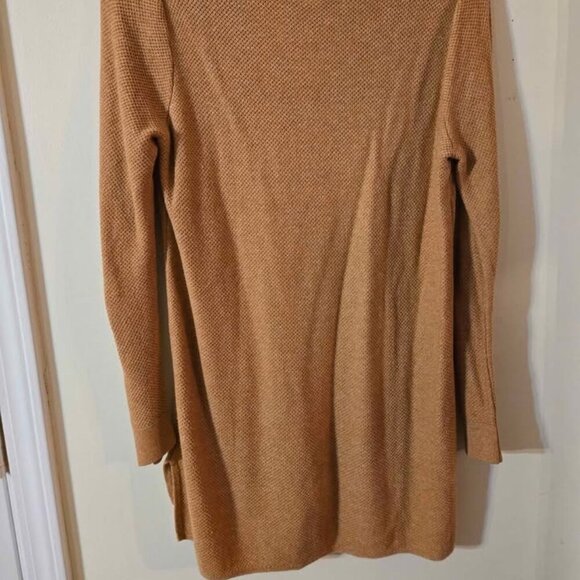Old Navy V-Neck Spice Orange Textured Knit Long Sleeve Tunic Top Size Large - Picture 9 of 11